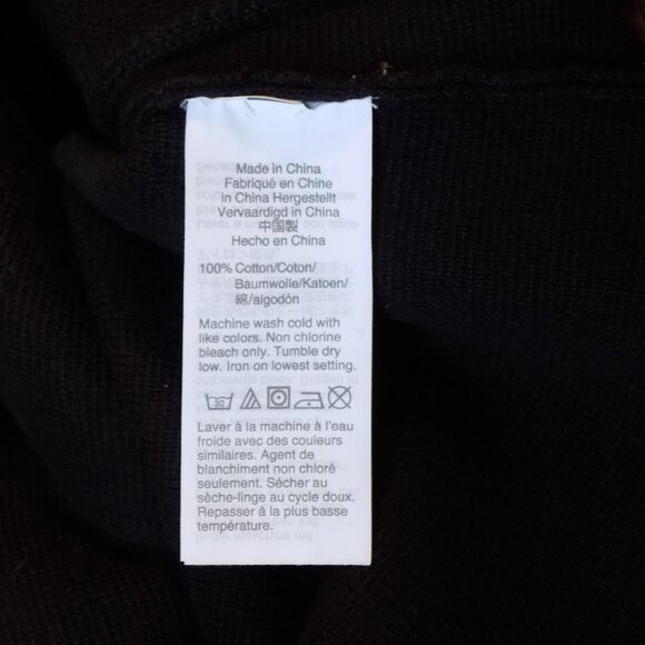 New w/$118 Tag J. Crew 100% Cotton Black Knit Blazer Size XS - Picture 3 of 9